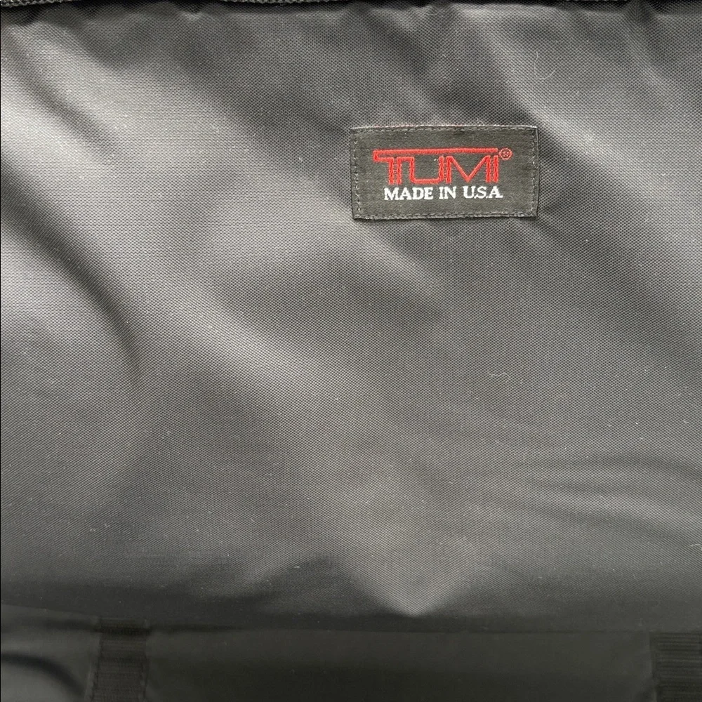 Tumi Black Laptop Travel Work Case 16x12